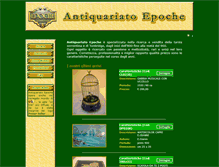 Tablet Screenshot of antiquariatoepoche.com
